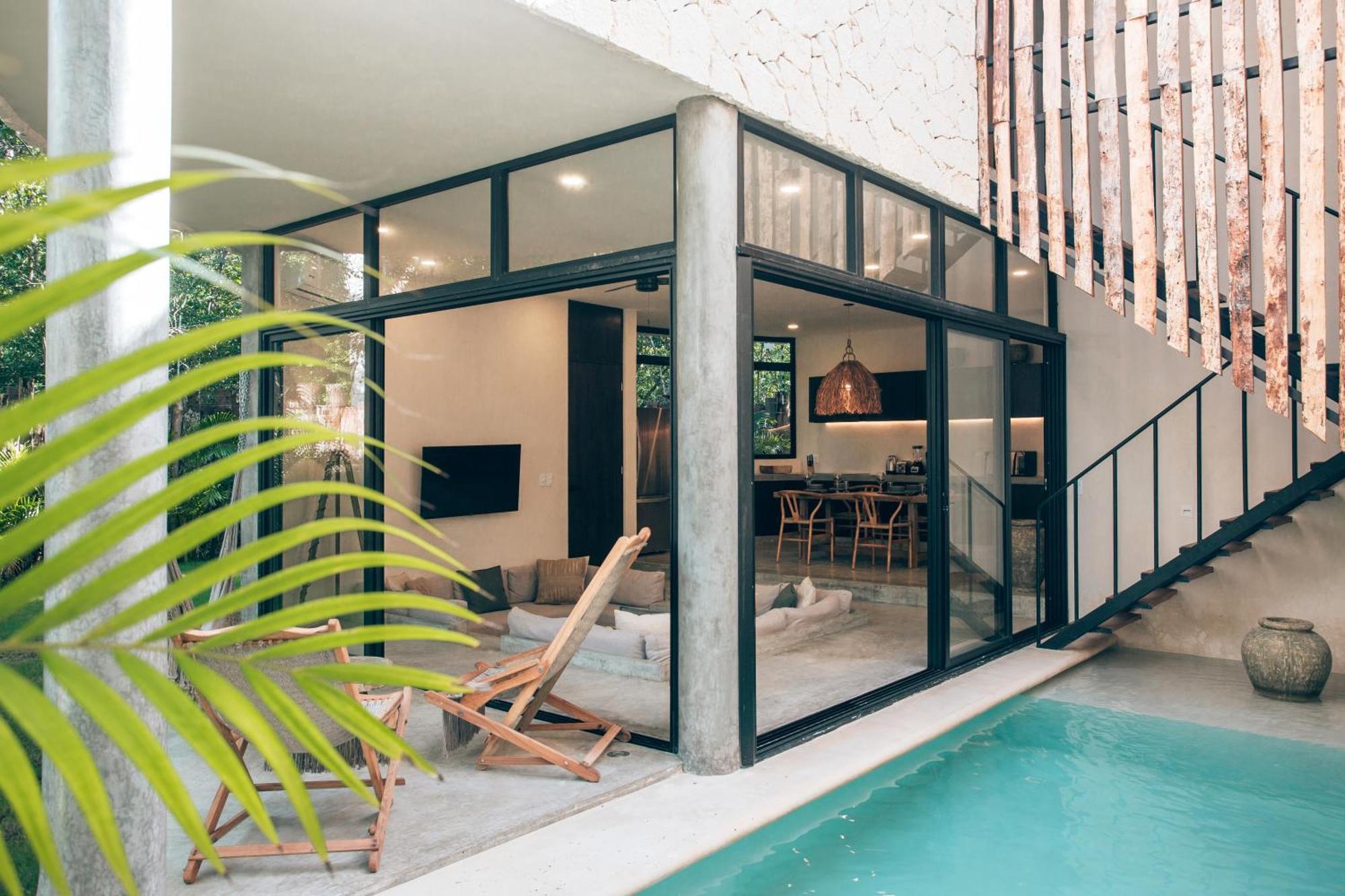 Luxury Jungle Villa-Pvt Pool -100Mbs- Concierge 8A Tulum Exteriör bild