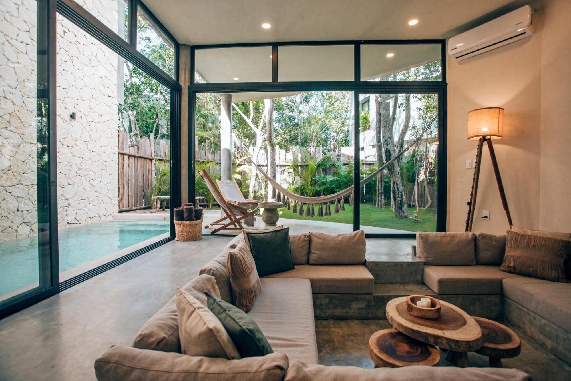 Luxury Jungle Villa-Pvt Pool -100Mbs- Concierge 8A Tulum Exteriör bild