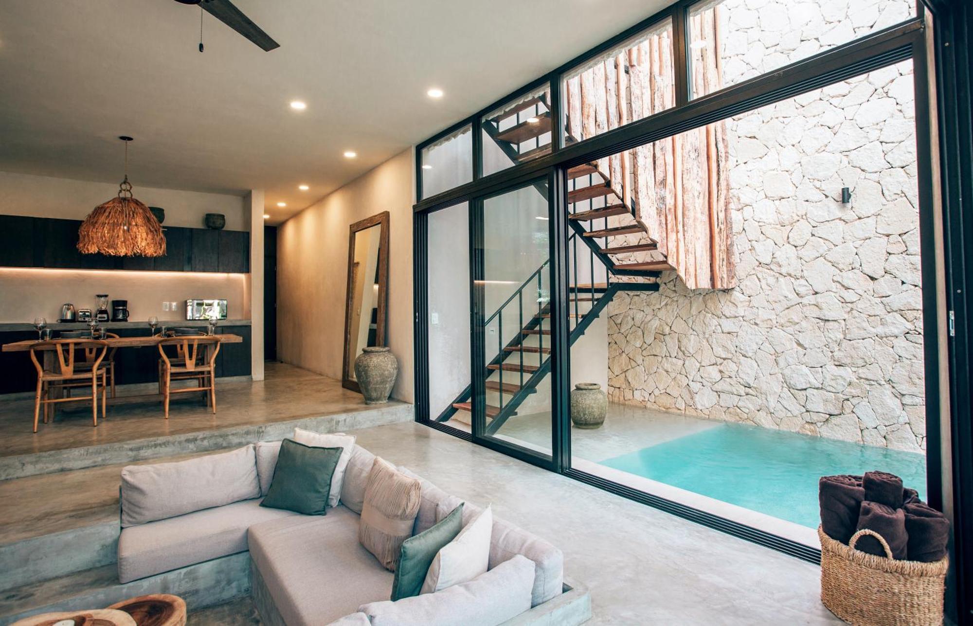 Luxury Jungle Villa-Pvt Pool -100Mbs- Concierge 8A Tulum Exteriör bild